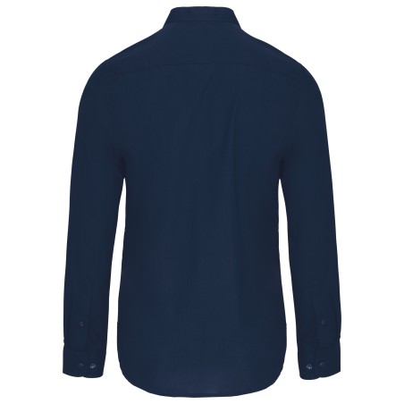 Men\\\'s long-sleeved mandarin collar shirt