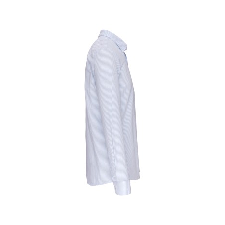 Camisa oxford lavada manga larga