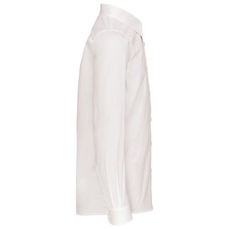 Camisa popelina manga larga niños