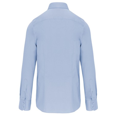 Camisa strech manga larga hombre