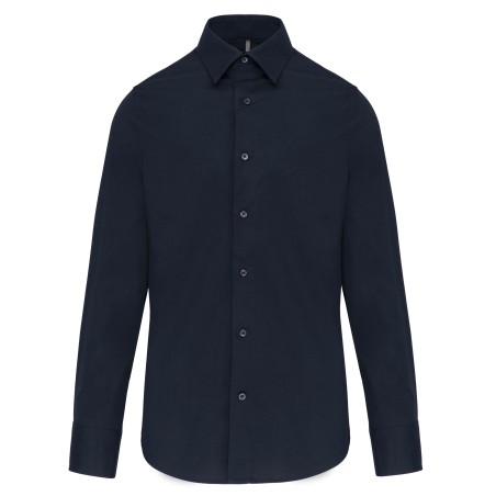 Camisa strech manga larga hombre