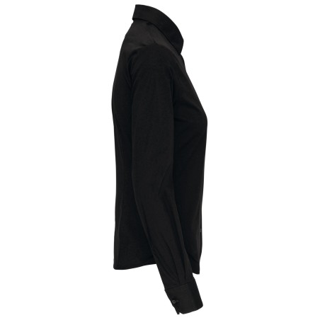 Ladies\\\' long-sleeved stretch shirt