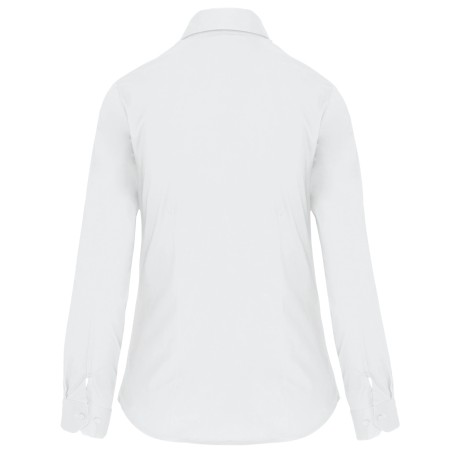Camisa stretch manga larga mujer