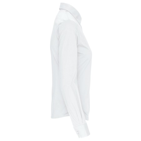 Ladies\\\' long-sleeved stretch shirt