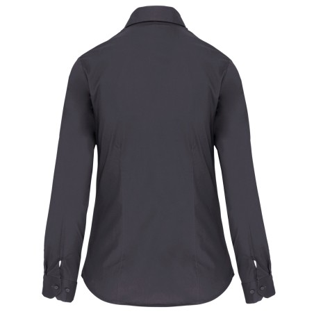 Camisa stretch manga larga mujer