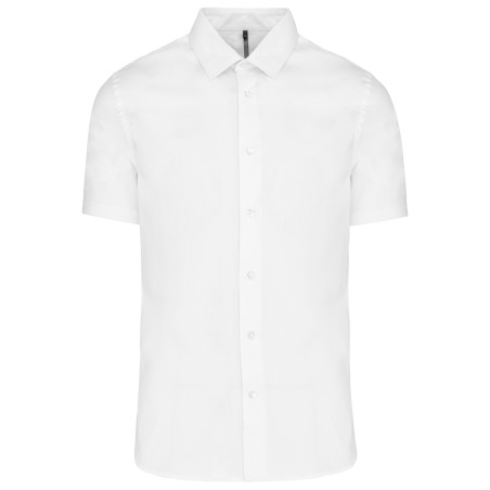 Camisa strech manga corta hombre
