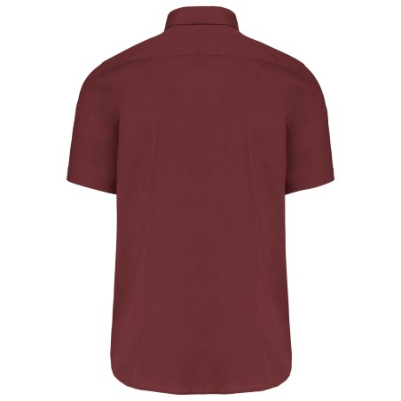 Camisa strech manga corta hombre