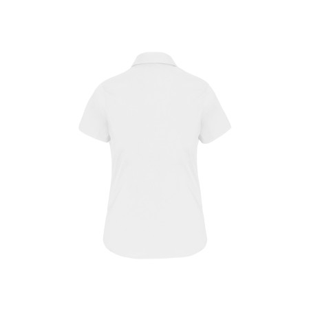 Ladies\\\' short-sleeved cotton/elastane shirt
