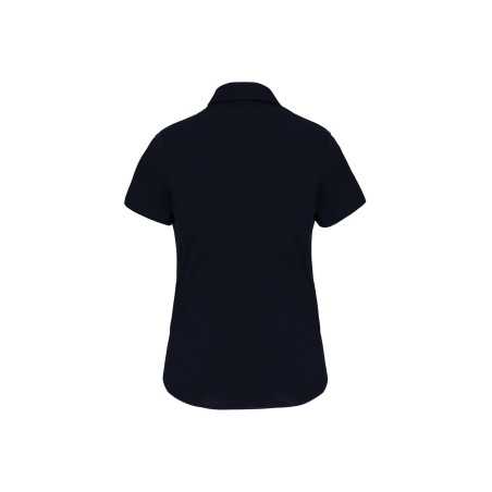 Ladies\\\' short-sleeved cotton/elastane shirt