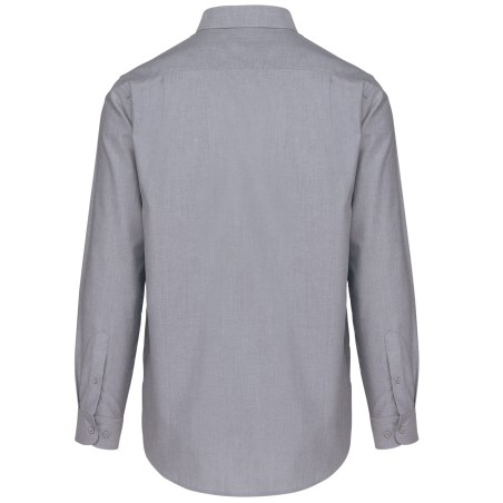 Men\\\'s long-sleeved Oxford shirt