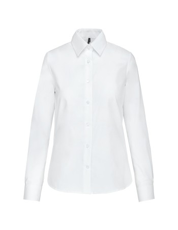 Ladies\\\' long-sleeved Oxford shirt 2