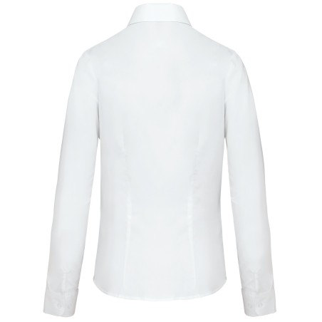 Camisa oxford manga larga mujer