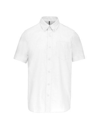 Men\\\'s short-sleeved Oxford shirt 2