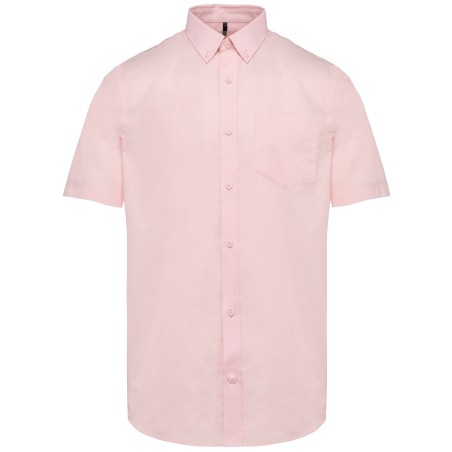Men\\\'s short-sleeved Oxford shirt