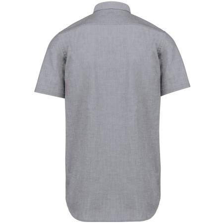 Men\\\'s short-sleeved Oxford shirt