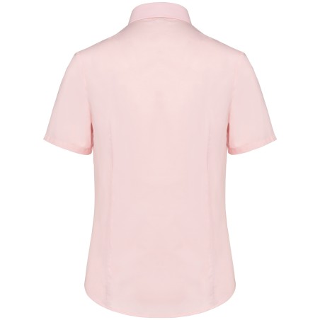 Camisa oxford manga corta mujer