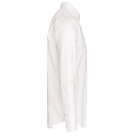 Camisa no-plancha manga larga hombre