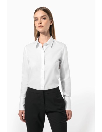 Ladies\\\' long-sleeved non-iron shirt