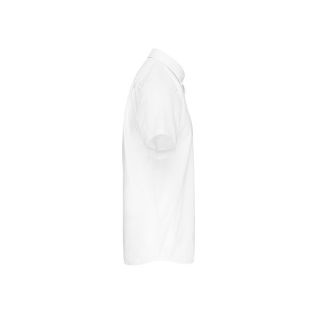 Camisa micro sarga no-plancha manga corta hombre