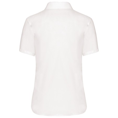 Camisa no-plancha manga corta mujer