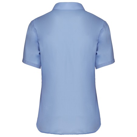 Camisa no-plancha manga corta mujer