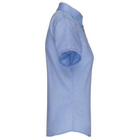 Camisa no-plancha manga corta mujer