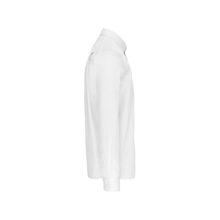Camisa popelina manga larga hombre