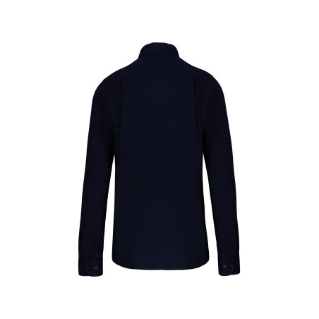 Men\\\'s long-sleeved cotton poplin shirt