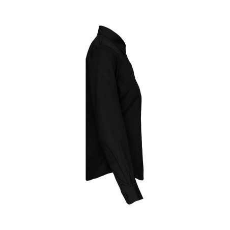Camisa popelina manga larga mujer