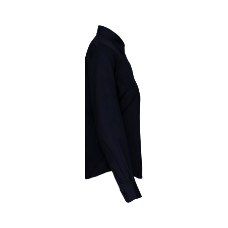 Camisa popelina manga larga mujer