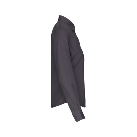 Camisa popelina manga larga mujer