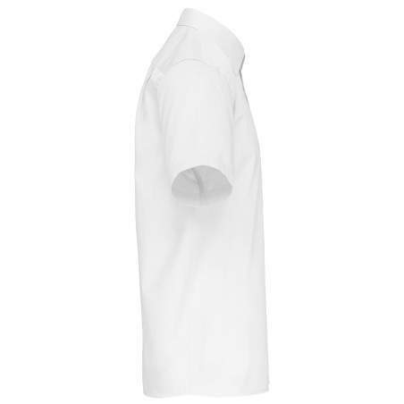 Men\\\'s short-sleeved cotton poplin shirt