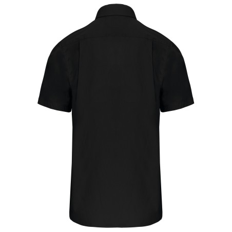 Camisa popelina manga corta hombre