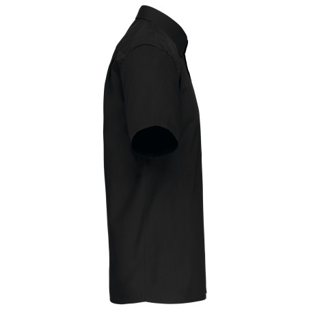 Camisa popelina manga corta hombre