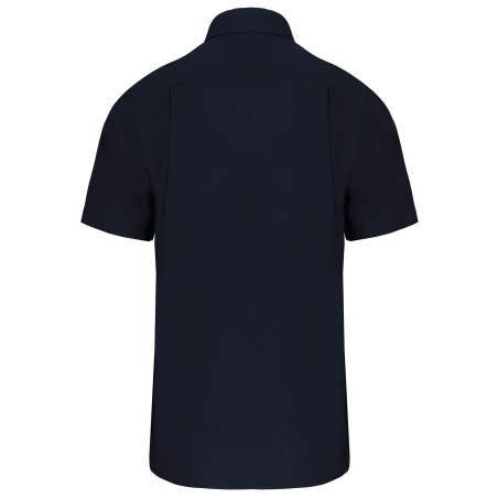 Men\\\'s short-sleeved cotton poplin shirt