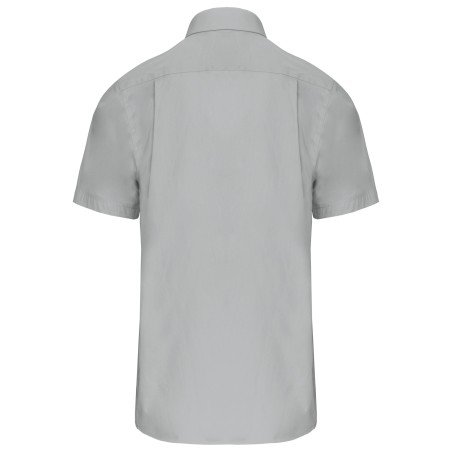 Camisa popelina manga corta hombre