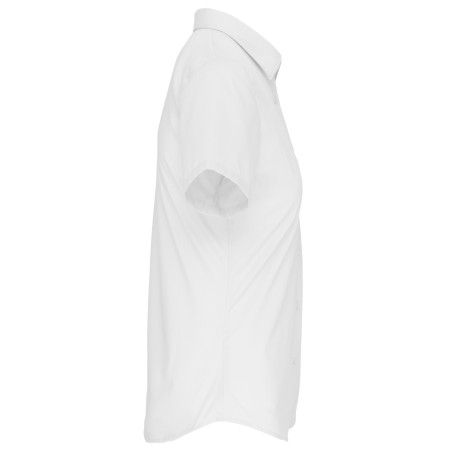 Ladies\\\' short-sleeved cotton poplin shirt