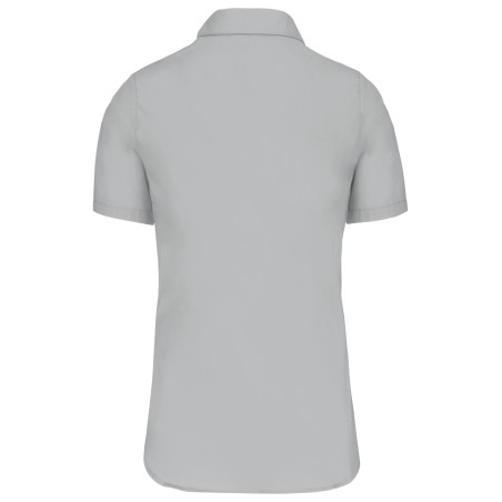 Ladies\\\' short-sleeved cotton poplin shirt