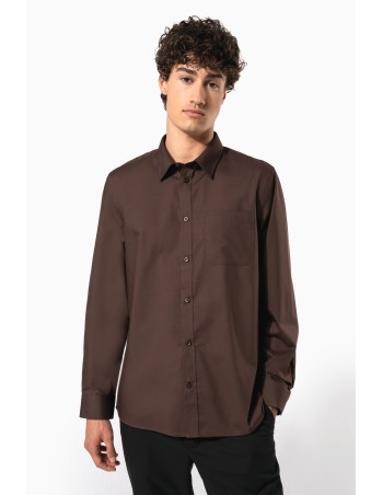 Men\\\'s easy-care polycotton poplin shirt