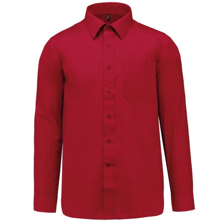 Men\\\'s easy-care polycotton poplin shirt