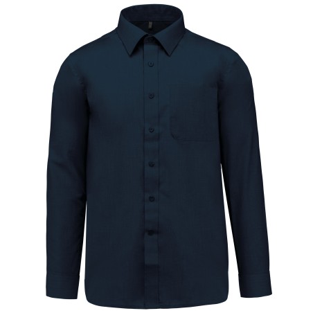Men\\\'s easy-care polycotton poplin shirt
