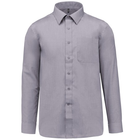 Men\\\'s easy-care polycotton poplin shirt