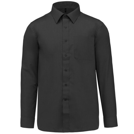 Men\\\'s easy-care polycotton poplin shirt