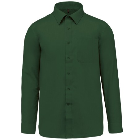 Men\\\'s easy-care polycotton poplin shirt