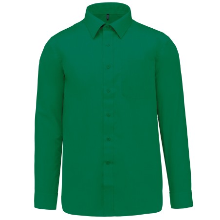Men\\\'s easy-care polycotton poplin shirt