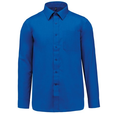 Men\\\'s easy-care polycotton poplin shirt