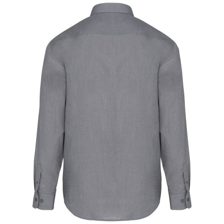 Camisa popelina de polialgodón de fácil cuidado hombre