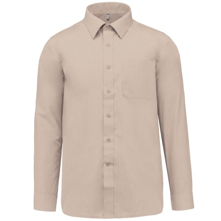 Men\\\'s easy-care polycotton poplin shirt