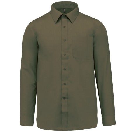 Men\\\'s easy-care polycotton poplin shirt