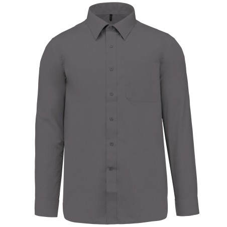 Men\\\'s easy-care polycotton poplin shirt